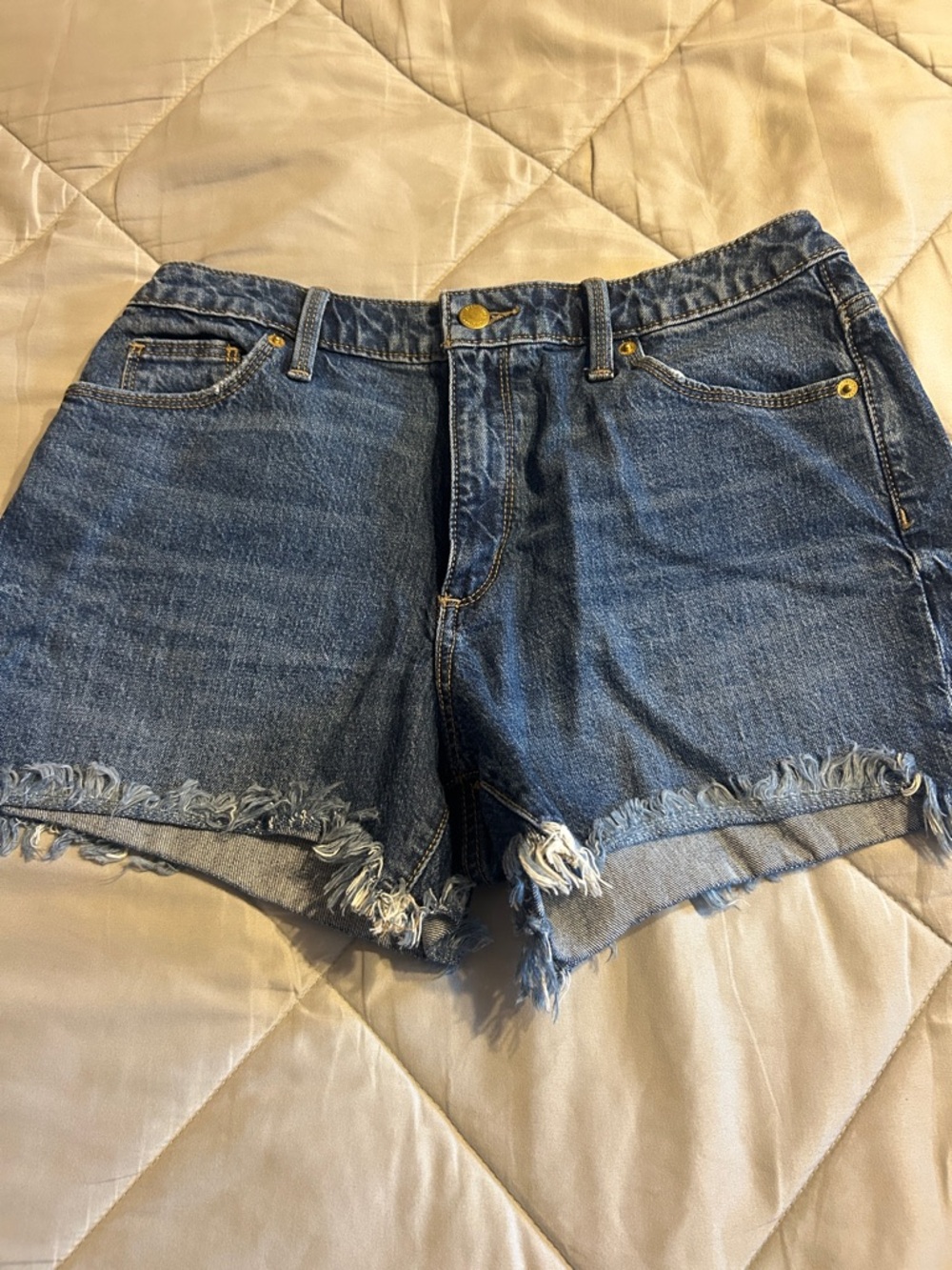Universal Thread Distressed Blue Denim Cutoff Shorts